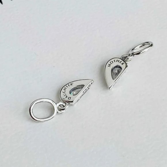 Pandora Splittable Mother & Daughter Dangle Charm - Picture 2 of 4